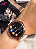 RELOJ INTELIGENTE PARA MUJER G-FORCE SMART GS-50 ORO ROSA