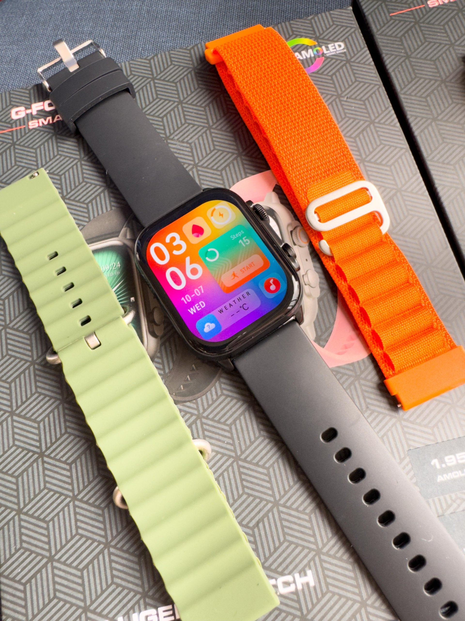 RELOJ INTELIGENTE G-FORCE SMART GS-70 NEGRO