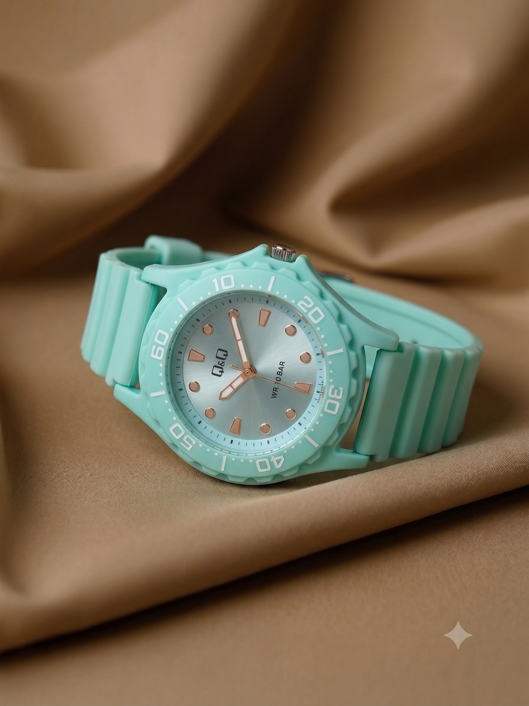 RELOJ QYQ DEPORTIVO VERDE DAMA