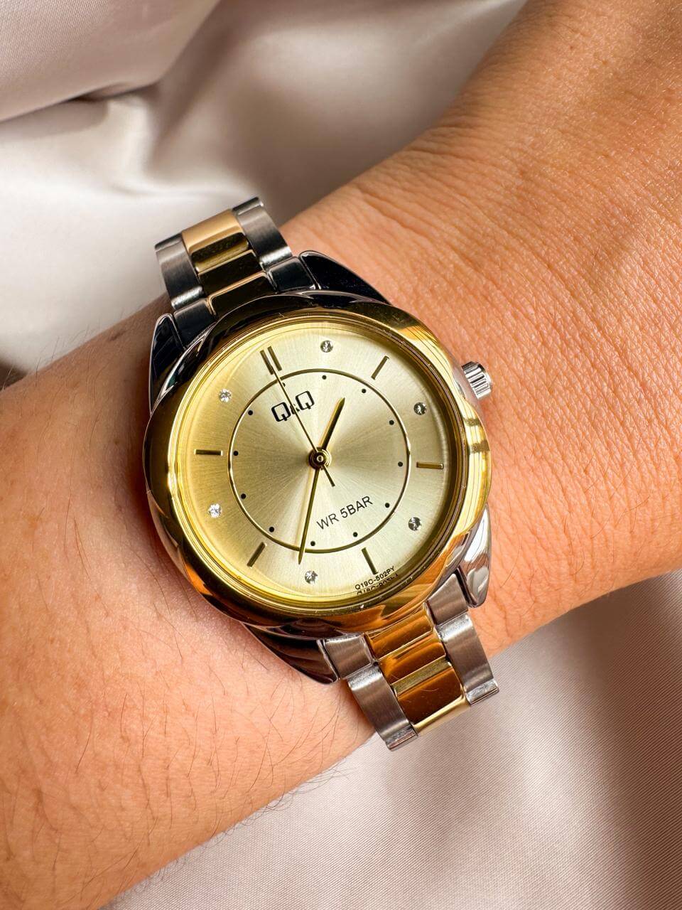 RELOJ QYQ Q19 BICOLOR