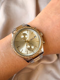 Reloj QYQ C70A BICOLOR MULTIFUNCIONAL