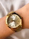 RELOJ QYQ Q82B-008PY TODO DORADO