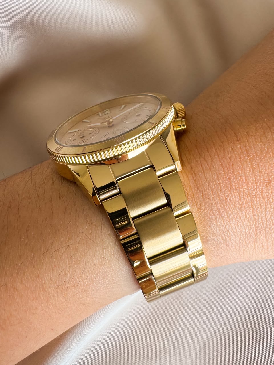 RELOJ SMT-251190-02 YESS MULTIFUNCIONAL TODO DORADO