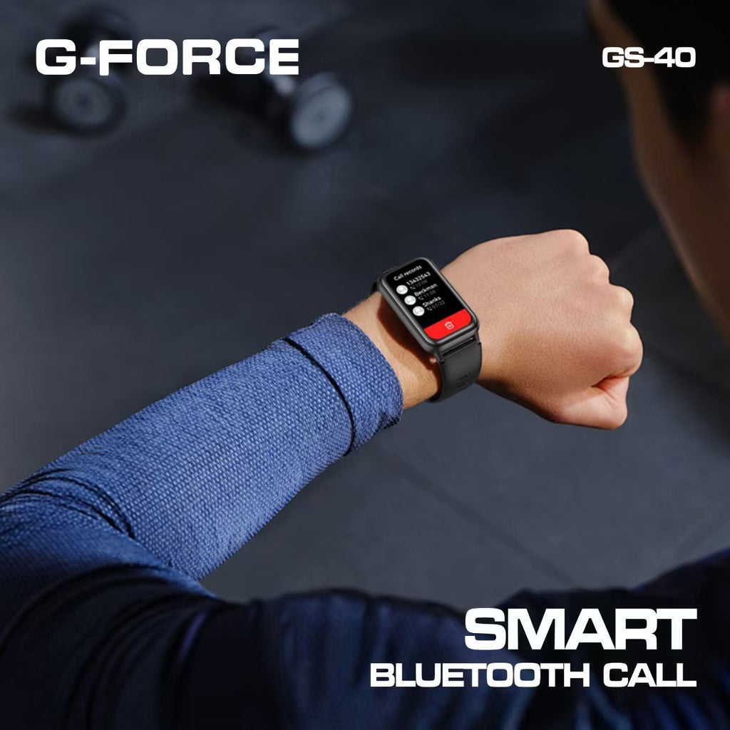 RELOJ INTELIGENTE G-FORCE SMART GS-40 NEGRO