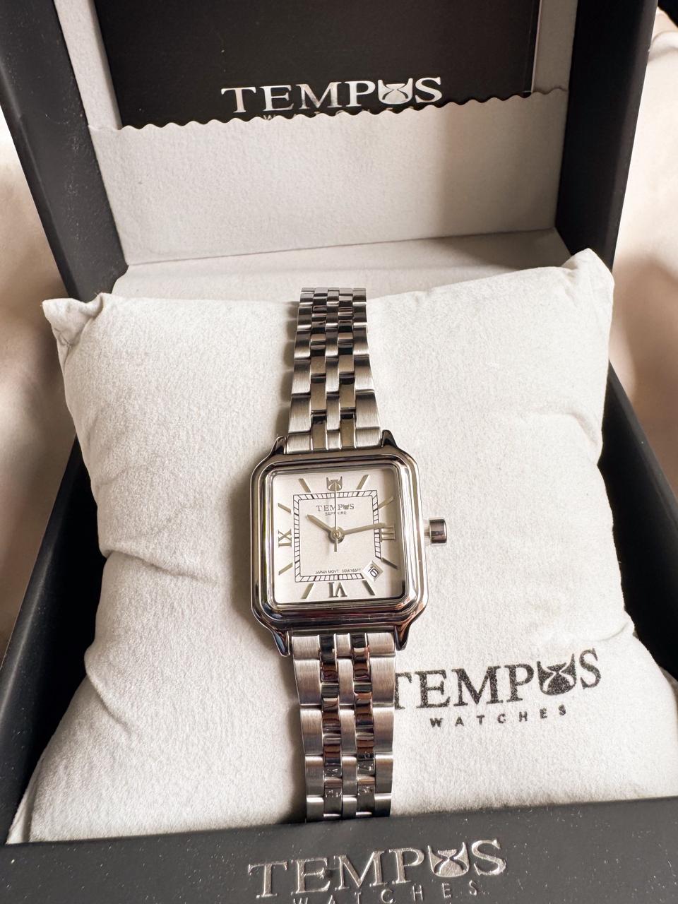 RELOJ TEMPUS T25005 PLATEADO