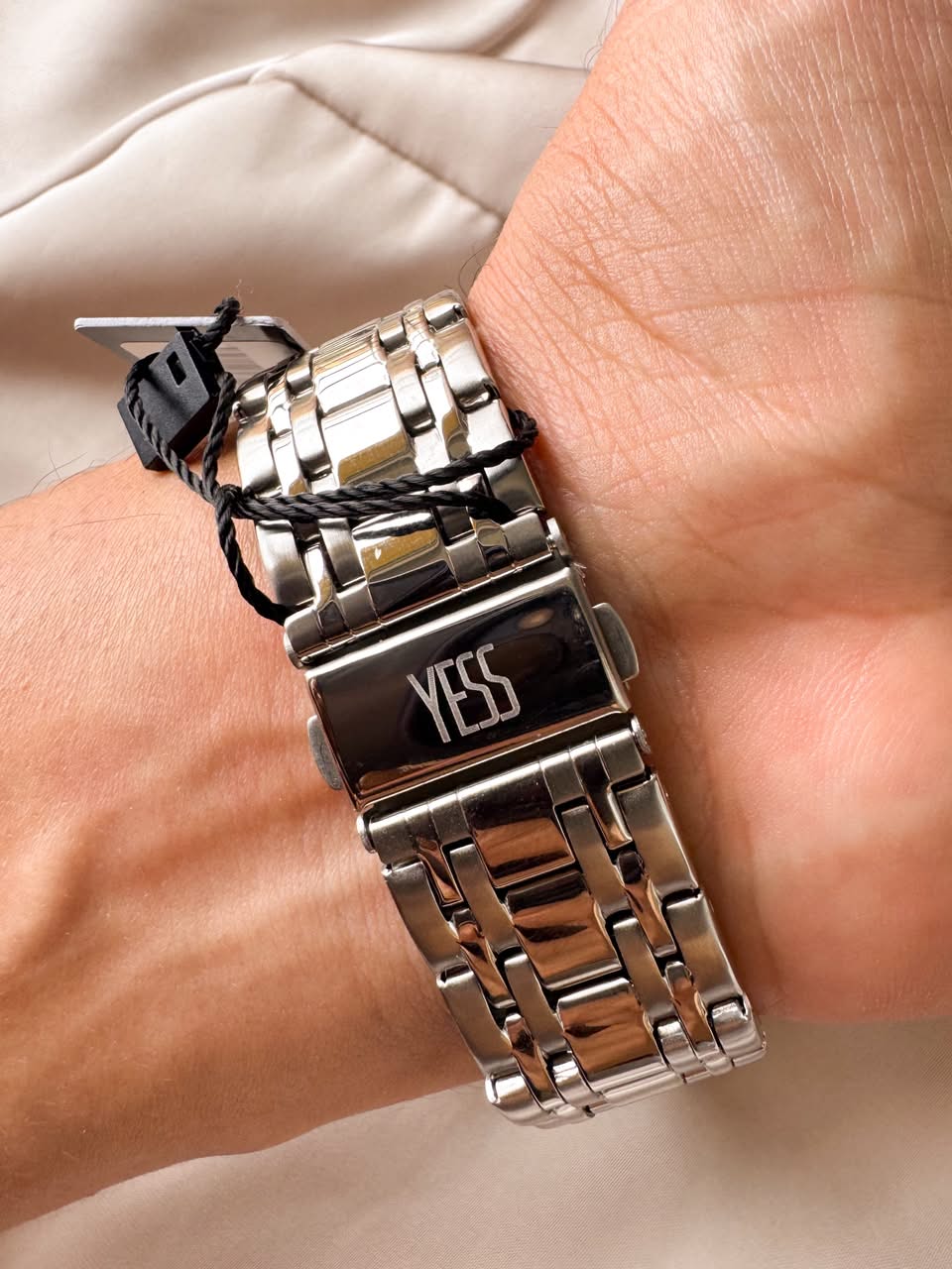 RELOJ YESS Y25035G-M01 TODO PLATEADO