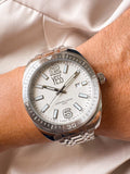 RELOJ YESS Y25035G-M01 TODO PLATEADO