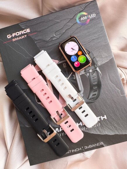 RELOJ INTELIGENTE G-FORCE SMART GS-40 ROSA