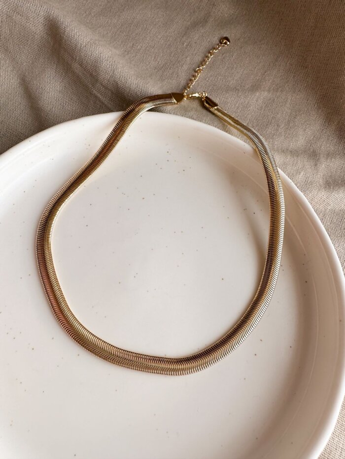 COLLAR TEJIDO SERPIENTE