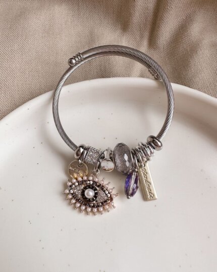 PANDORA PLATEADA OJO GRANDE