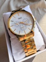 QYQ A01AD CRONO DORADO FB CAJA