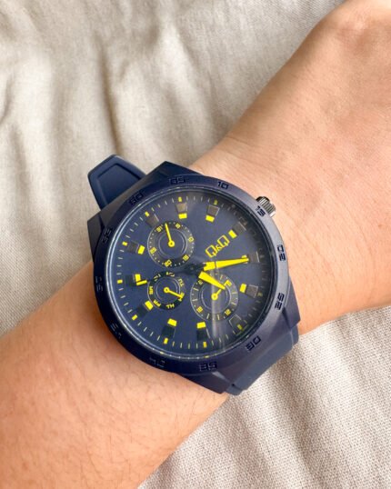 QYQ A28 CRONO AZUL PLASTICO