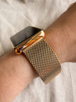 QYQ LED ACERO DORADO PULSO