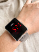 QYQ LED ACERO PLATEADO