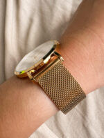 QYQ A21D DORADO FP MALLA PULSO