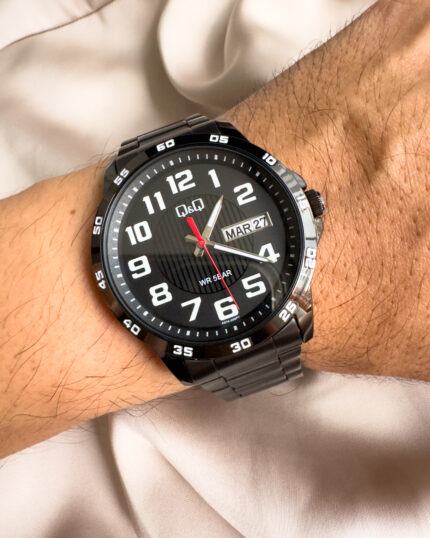 QYQ A37A NEGRO HOMBRE CALENDARIO