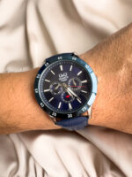 QYQ CE02 CUERO AZUL HOMBRE MULTIFUNCIONAL