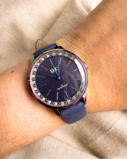 QYQ Z35 CUERO AZUL OSCURO