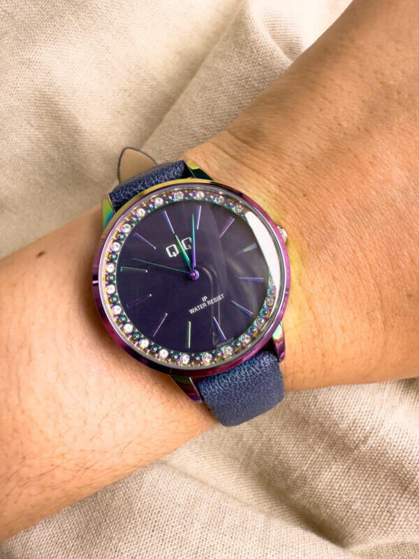 QYQ Z35 CUERO AZUL OSCURO