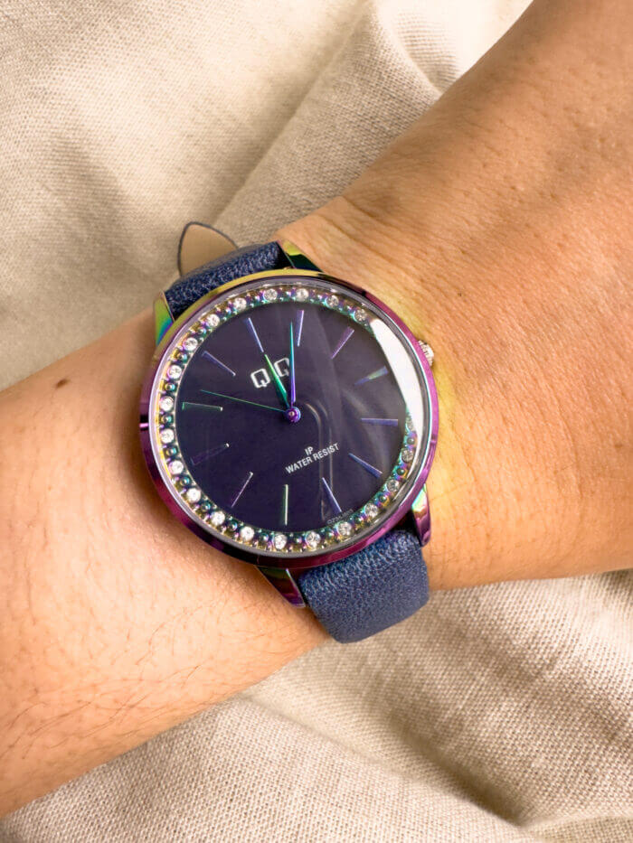 QYQ Z35 CUERO AZUL OSCURO