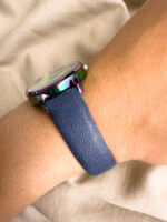 QYQ Z35 CUERO AZUL OSCURO PULSO