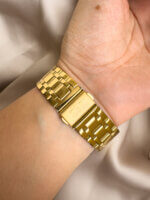 QYQ 63A DORADO ACERO DAMA BROCHE