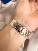 Reloj QYQ superior bicolor - Imagen 3