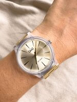 Reloj QYQ de mujer en acero