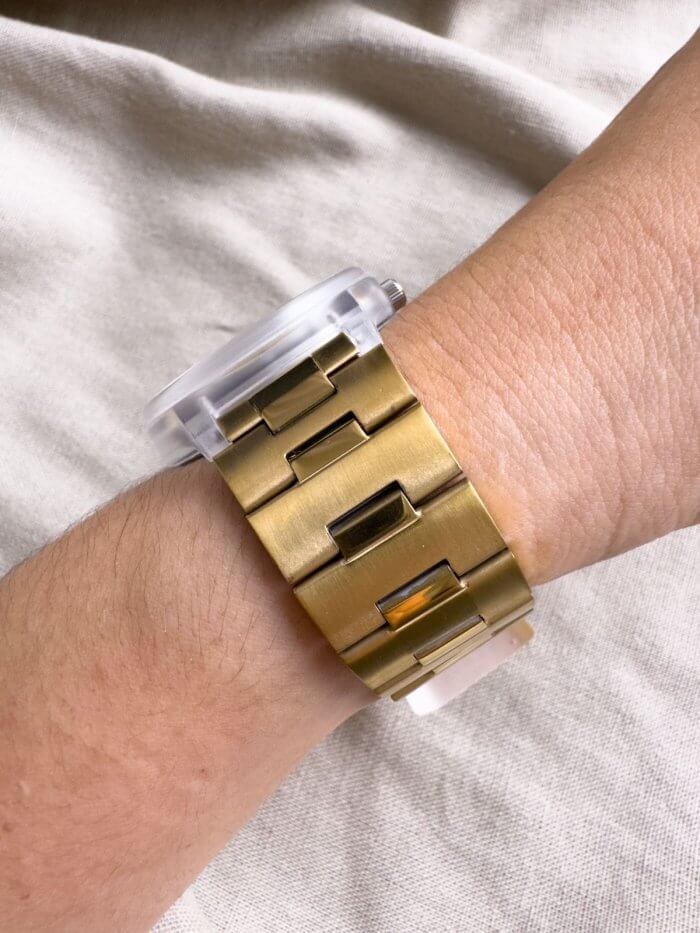 Reloj QYQ de mujer en acero - Imagen 2