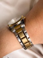 Reloj QYQ Bicolor en acero - Imagen 2