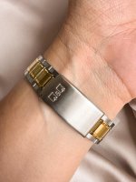 Reloj QYQ Bicolor en acero - Imagen 3