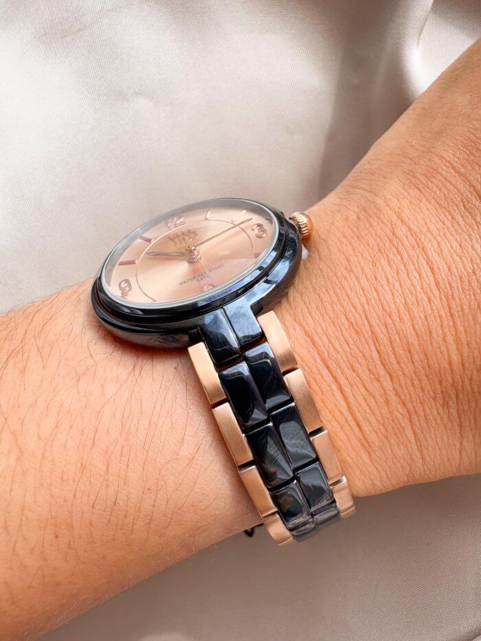 Reloj YESS bicolor para dama - Imagen 2