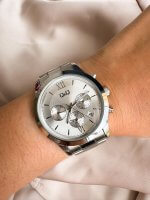 Reloj Q&Q Unisex plateado C71A002Y