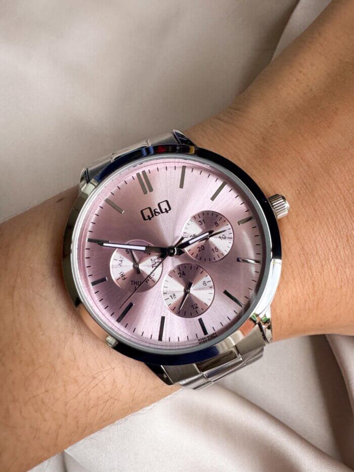 Reloj QYQ Multifuncional plateado - Imagen 1