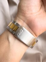 Reloj Q&Q Unisex Plateado Dorado C71A004Y - Imagen 3