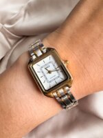 Reloj QYQ bicolor pequeño