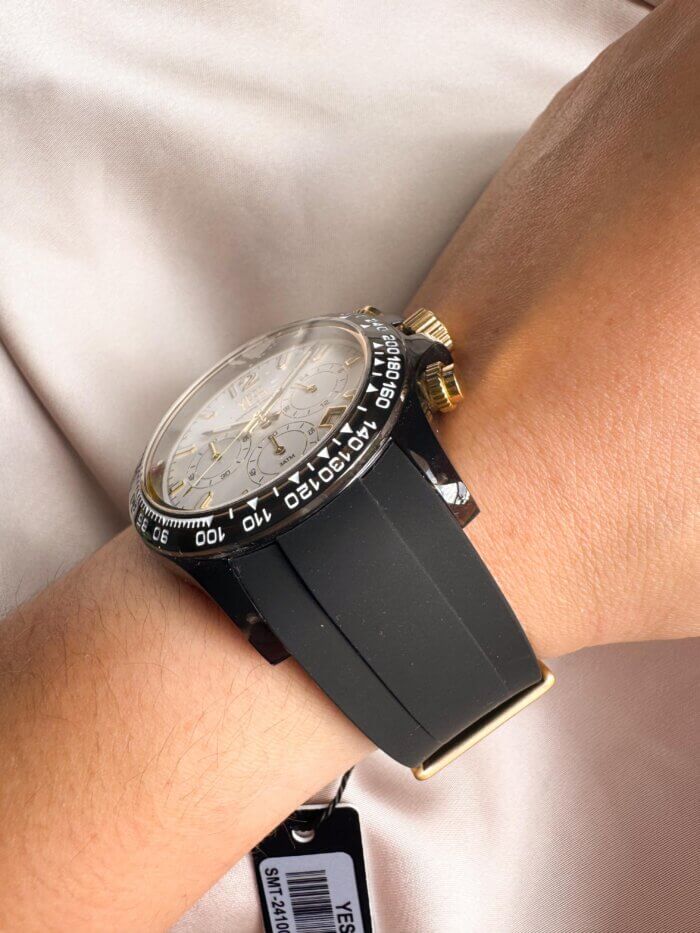 SMT-241007-04 RELOJ YESS NEGRO SILICONA - Imagen 2