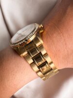 SMT-241008-03 RELOJ YESS DORADO PIEDRAS - Imagen 2