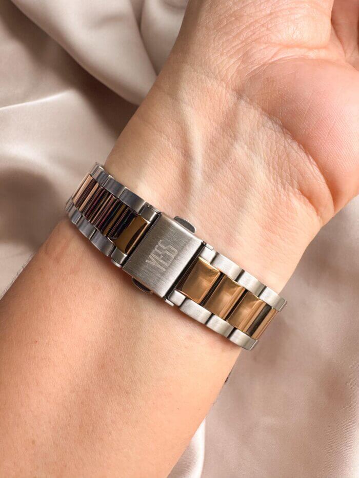 Y24116-05 RELOJ YESS ACERO BICOLOR - Imagen 3