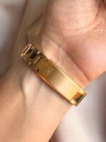 Reloj QYQ dorado pequeño - Imagen 4