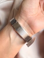 Reloj QYQ Plateado pequeño - Imagen 4