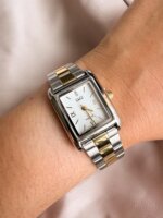 Reloj QYQ bicolor pequeño