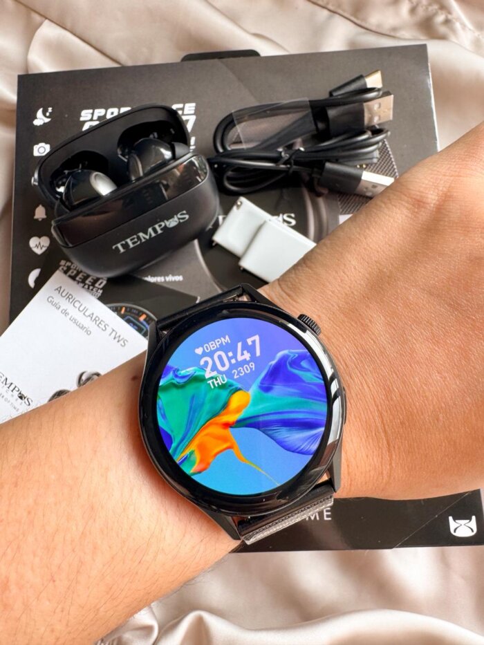 Reloj inteligente TEMPUS SPORTRACE SPEED con audífonos - Imagen 5