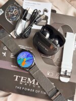 Reloj inteligente TEMPUS SPORTRACE SPEED con audífonos