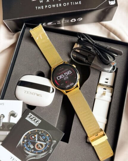 Reloj inteligente TEMPUS SPORTRACE SPEED con audífonos