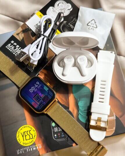 Reloj inteligente YESS SPRINT ULTRA con audífonos