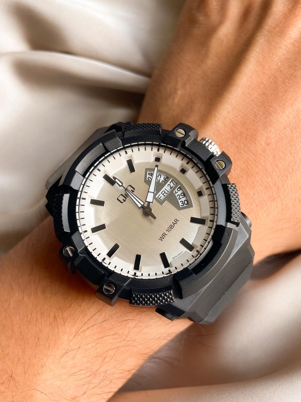 A27A-504VY deportivo negro Reloj QYQ A27A-504VY deportivo - Imagen 1