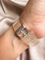 Reloj QYQ digital G14A-508VY transparente - Imagen 3