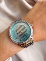 RELOJ QYQ PLATEADO MUJER Q33B-500PY