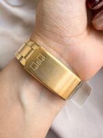 RELOJ QYQ DORADO MUJER Q33B-502PY - Imagen 3